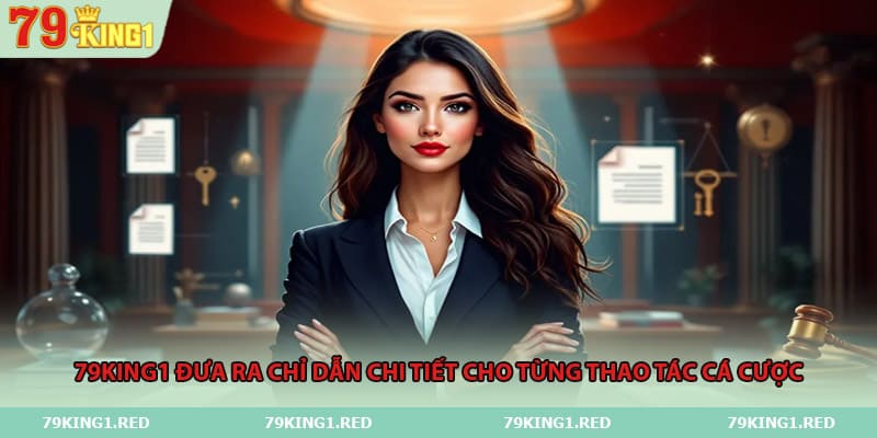 79KING1 đưa ra chỉ dẫn chi tiết cho từng thao tác cá cược